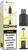 Hayati Pro Max+ 6000 Vape Kit Box of 10 - Banana Ice - vapeukwholesale