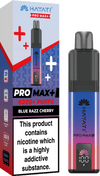 Hayati Pro Max+ 6000 Vape Kit Box of 10 - Blue Razz Cherry - vapeukwholesale