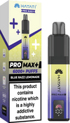 Hayati Pro Max+ 6000 Vape Kit Box of 10 - Blue Razz Lemonade - vapeukwholesale