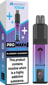 Hayati Pro Max+ 6000 Vape Kit Box of 10 - Blueberry Raspberry - vapeukwholesale