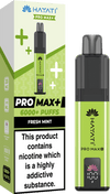 Hayati Pro Max+ 6000 Vape Kit Box of 10 - Fresh Mint - vapeukwholesale