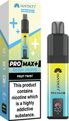 Hayati Pro Max+ 6000 Vape Kit Box of 10 - Fruit Twist - vapeukwholesale