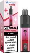 Hayati Pro Max+ 6000 Vape Kit Box of 10 - H' Bubba - vapeukwholesale