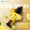 Hayati Pro Max+ 6000 Vape Kit Box of 10 - Lemon Pineapple - vapeukwholesale