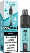 Hayati Pro Max+ 6000 Vape Kit Box of 10 - Mr Blue - vapeukwholesale