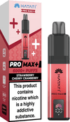 Hayati Pro Max+ 6000 Vape Kit Box of 10 - Strawberry Cherry Cranberry - vapeukwholesale