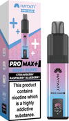Hayati Pro Max+ 6000 Vape Kit Box of 10 - Strawberry Raspberry Blueberry - vapeukwholesale