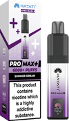 Hayati Pro Max+ 6000 Vape Kit Box of 10 - Summer Dream - vapeukwholesale