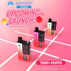 Hayati Rubik 7000 Puffs Disposable Vape Kit Pack of 5 - Banana Ice - vapeukwholesale