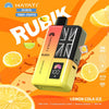 Hayati Rubik 7000 Puffs Disposable Vape Kit Pack of 5 - Lemon Cola Ice - vapeukwholesale