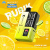 Hayati Rubik 7000 Puffs Disposable Vape Kit Pack of 5 - Lemon Lime - vapeukwholesale