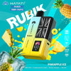 Hayati Rubik 7000 Puffs Disposable Vape Kit Pack of 5 - Pineapple Ice - vapeukwholesale